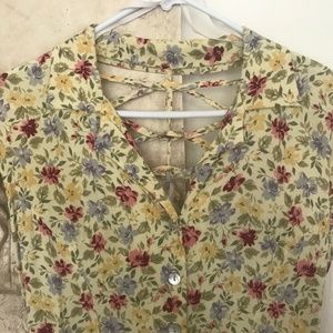 SCARLETT Vintage capped sleeved fitted Dress